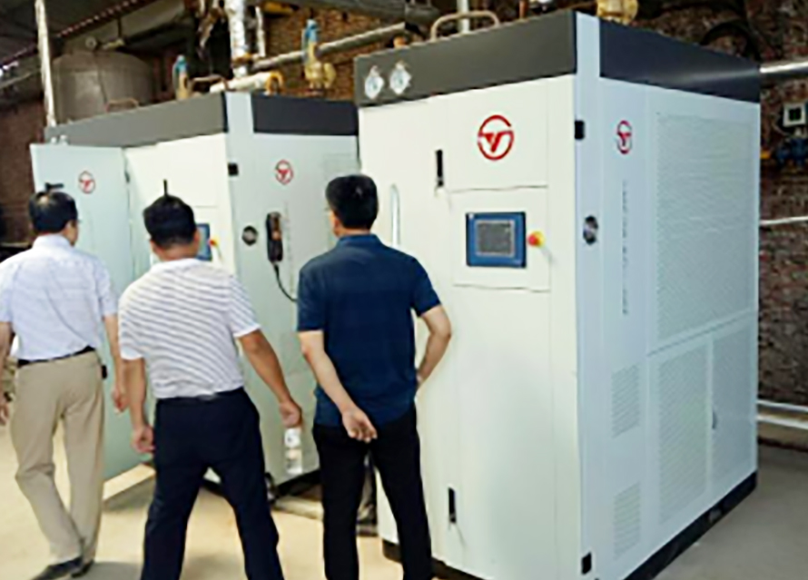 东莞某纸箱厂2台1T全预混低氮蒸汽发生器应用案例