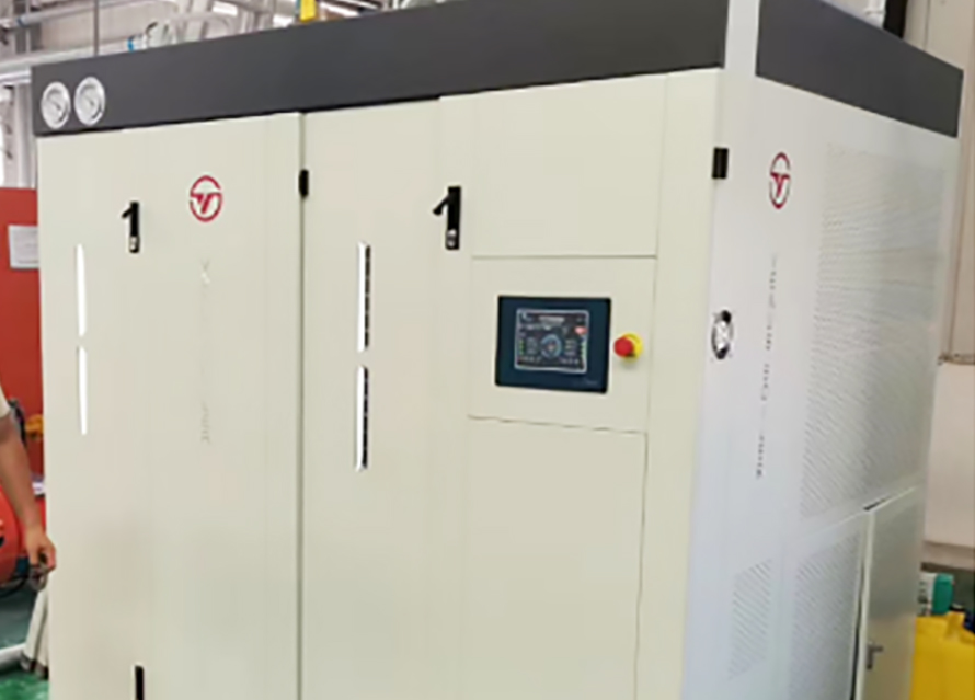 天津某包装材料有限公司配套1T超低氮冷凝蒸汽发生器应用案例